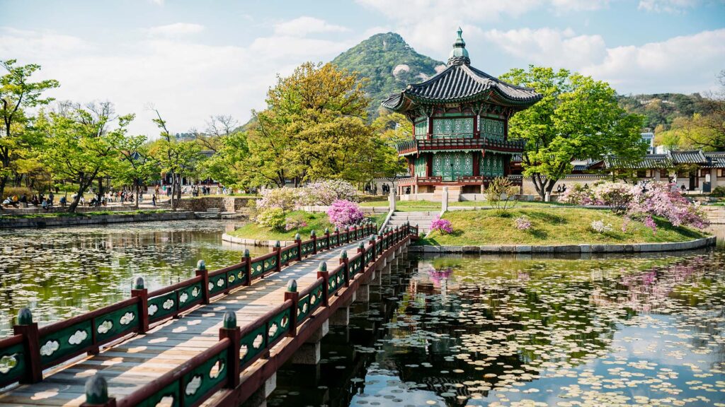 Gyeongbokgung Palace in Seoul, South Korea