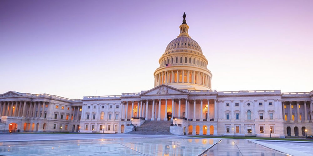 The Capitol Building in Washington, DC